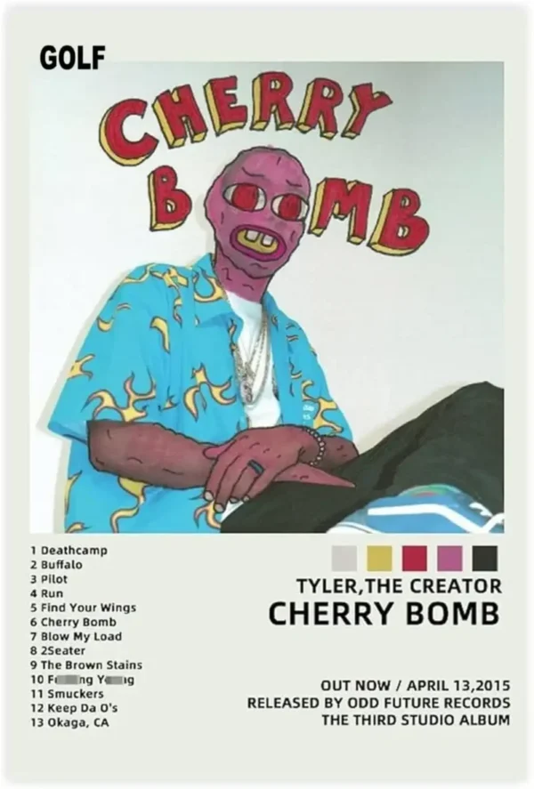 Cherry Bomb Tour Poster Ttcp32