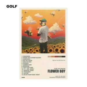 Flower Boy Limited Poster Ttcp34