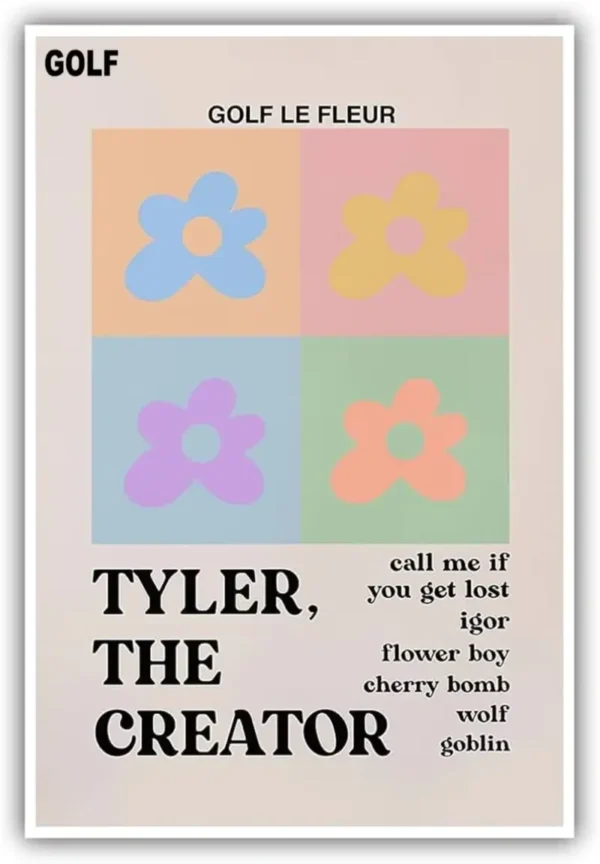 Golf Le Fleur Poster Ttcp36