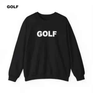 Golf White Logo Sweatshirt Ttcs24