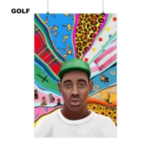 Tyler The Creator Coloful Poster Ttcp5