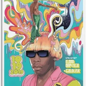 Tyler The Creator Portrait Artwork Poster Ttcp45