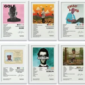 Tyler The Creator Set 6 Posters Ttcp43