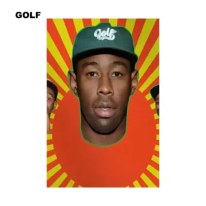 Tyler Wear Golf Hat Poster Ttcp3